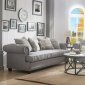 Gardenia Sofa 53095 in Gray Fabric by Acme w/Options