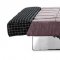 Beige Microfiber Modern Convertible Sofa Bed with Mobile Back