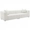 Everly Extra Long Sofa 504850 in Off-White Boucle by Coaster