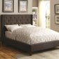 Owen 300453 Upholstered Bed in Grey Fabric by Coaster