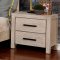 Strasburg Bedroom CM7384 in Wire-Brushed White w/Options