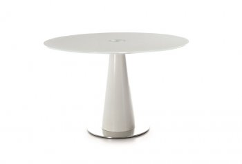 D207 Dining Table in White High Gloss by J&M [JMDS-D207 White]