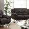 51205 Maigan Sofa in Black Bonded Leather by Acme w/Options