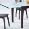 Glass Extendable Top Modern Dinette Table w/Optional Chairs