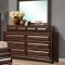 B2750 Bedroom in Espresso w/2 Drawer Bed & Jewerly Dresser