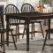 D412 Dining Set 5Pc in Espresso w/Options