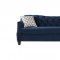 16150 Sofa in Bing Indigo Fabric by Serta Hughes w/Options