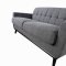 Corsair Sofa Set 3Pc in Grey Fabric by VIG