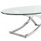 Criss Cross Coffee Table w/Glass Top by Modway