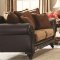 Garroway Sofa & Loveseat Set in Russet Fabric 505231 by Coaster