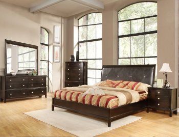 B290 Bedroom in Espresso w/Options [EGBS-B290]