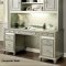 Aine Office Desk CM-DK908 in Silver w/Options