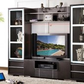 AV270-48 Wall Unit in Wenge by Pantek