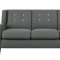 Roweena Sofa & Loveseat 1218DG in Dark Gray Fabric - Homelegance