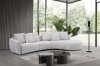 Hamilton Sectional Sofa in Boucle Fabric by J&M