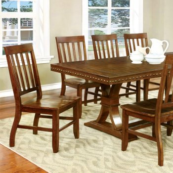 Foster I CM3437T Dining Table in Dark Oak w/Options [FADS-CM3437T-Foster I]