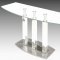 Cilla Coffee Table 3Pc Set by Chintaly w/Optional Sofa Table