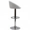 Marshmallow Bar Stool Set of 4 in White or Black by Modway