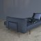 Recast Sofa Bed in Nist Blue Fabric w/Arms by Innovation