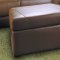 Beige Leatherette Home Theater Sectional W/Motorized Recliners