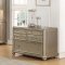 Ritzville Executive Desk 801970 in Metallic Platinum by Coaster