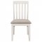 Nogales Dining Set 5Pc 122301 in Acacia & Off-White by Coaster