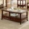 CM4130 Westerville Coffee Table in Cherry w/Options