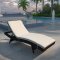 Peer Outdoor Patio Chaise Lounge Choice of Color by Modway