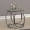 722928 3Pc Coffee & End Table Set in Chrome by Coaster