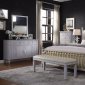 House Marchese Bedroom 28890 in Pearl Gray by Acme w/Options