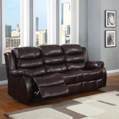 9705PM Smithee Motion Sofa - Polished Microfiber - Homelegance