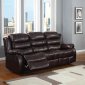 9705PM Smithee Motion Sofa - Polished Microfiber - Homelegance