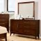 Snyder I CM7792 5Pc Bedroom Set in Brown Cherry w/Options