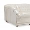 Apolo Sectional Sofa in Pearl Leather by ESF w/Options