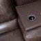 600021 Geri Sectional Sofa in Top Grain Leather Match by Coaster