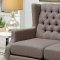 Robin Loveseat CM-BN6186 in Brown w/Optional Accent Chair