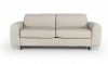 Tourquois Sofa Bed in Light Grey Full Leather by VIG