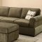 50555 Billan Sectional Sofa in Tarragon Fabric by Acme