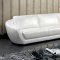 K8346 Sectional Sofa in White Italian Leather by VIG