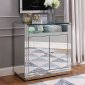 Nysa Console Table 97577 in Mirror by Acme