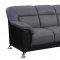 U9102 Sofa & Loveseat in Two-Tone PVC by Global w/Options