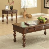 80775 Nakeya 3Pc Coffee Table Set in Tobacco by Acme