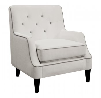 902895 Accent Chair in White Fabric by Coaster [CRCC-902895]