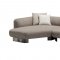 HF5516 Sectional Sofa in Beige Fabric by J&M