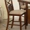 Arlington Counter Ht Dinette Set 5Pc CM3037PT in Brown Cherry