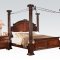 23340 Roman Empire III Bedroom in Dark Cherry by Acme w/Options