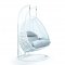 Wicker Hanging Double Egg Swing Chair ESCW-57LGR by LeisureMod