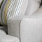 Wilkie Sofa SM8311 in Light Gray Chenille Fabric w/Options