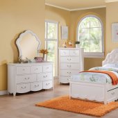 30305 Cecilie Kids Bedroom in White by Acme w/Options