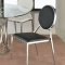 Courtney 5Pc Glass Dining Table & 4 Lisa Chairs by Chintaly